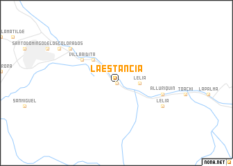 map of La Estancia