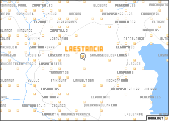 map of La Estancia
