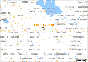 map of La Estancia