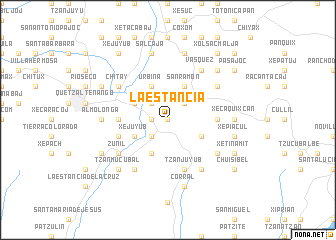 map of La Estancia