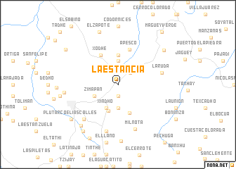 map of La Estancia