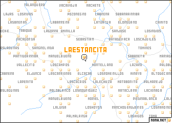 map of La Estancita