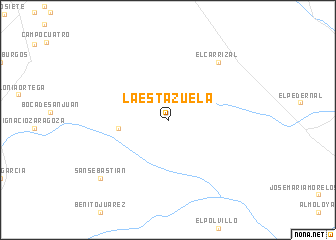 map of La Estazuela