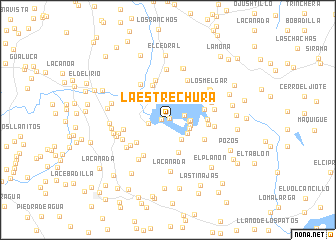 map of La Estrechura