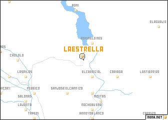 map of La Estrella