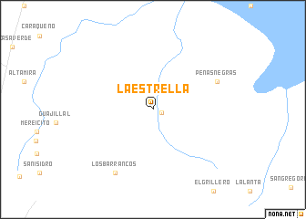 map of La Estrella