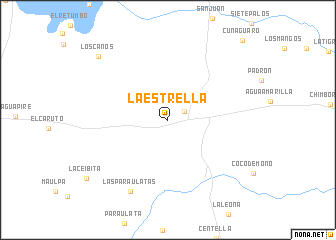 map of La Estrella