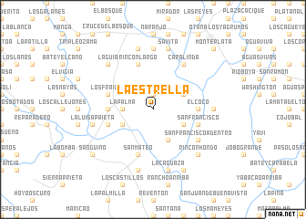 map of La Estrella