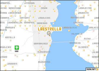 map of La Estrella