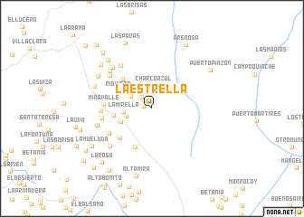 map of La Estrella