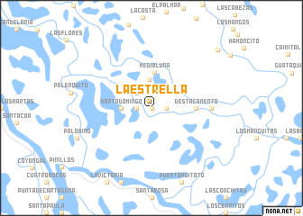 map of La Estrella