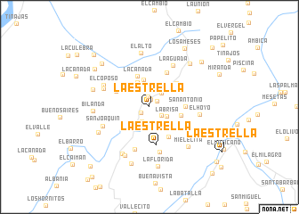 map of La Estrella