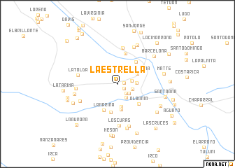 map of La Estrella