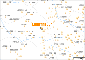 map of La Estrella