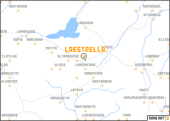 map of La Estrella