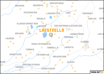 map of La Estrella