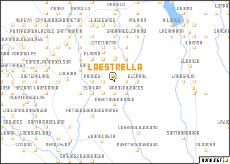 map of La Estrella