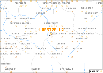 map of La Estrella