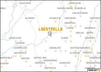 map of La Estrella