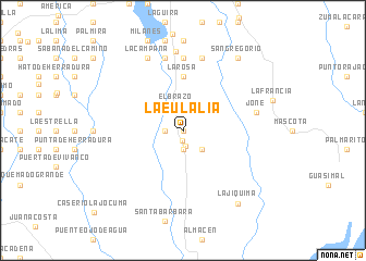 map of La Eulalia