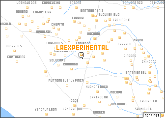 map of La Experimental