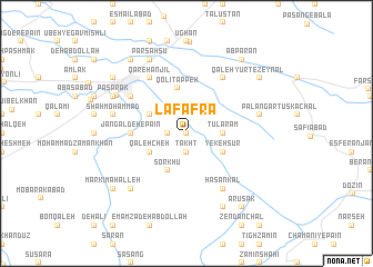 map of Laf Afrā