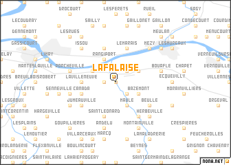 map of La Falaise