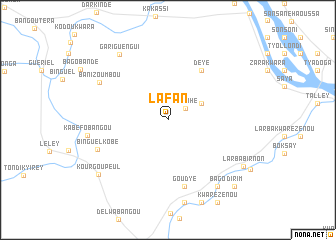 map of Lafan