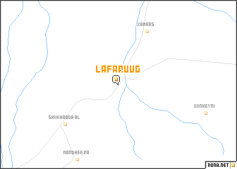 map of Lafaruug