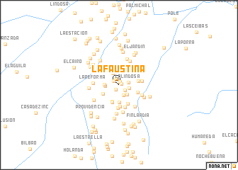 map of La Faustina