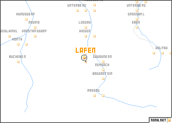 map of Lafen