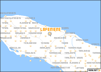 map of Laférière