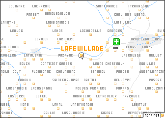 map of La Feuillade