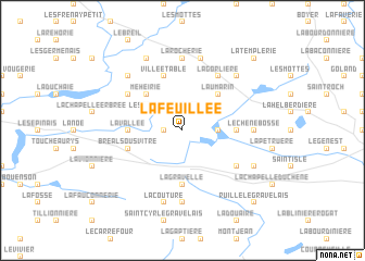 map of La Feuillée