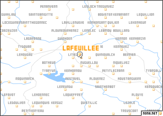 map of La Feuillée