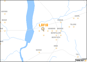 map of Lafia