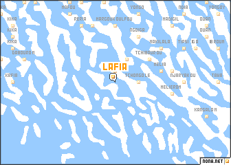 map of Lafia