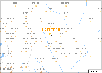 map of Lafīfedo