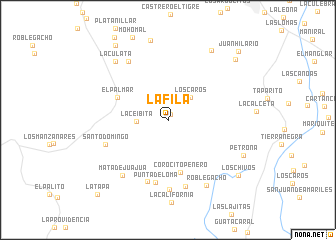 map of La Fila