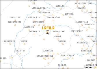 map of La Fila