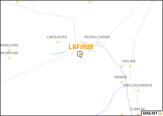 map of Lafinur