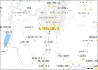 map of La Fiscala