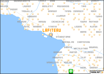 map of Lafiteau