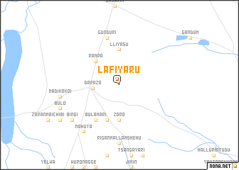 map of Lafiyaru