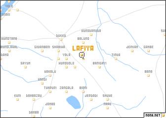 map of Lafiya