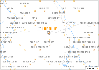 map of Lafolie