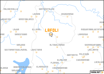 map of La Folí