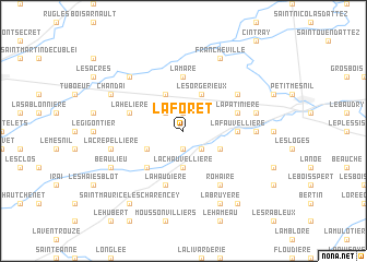 map of La Forêt