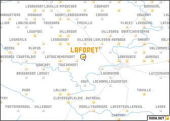 map of La Forêt