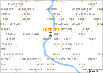 map of La Forêt